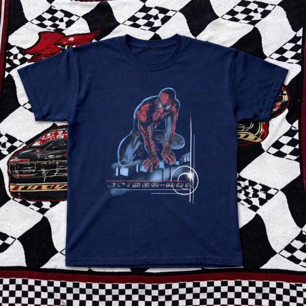 Navy Spider Man Tee